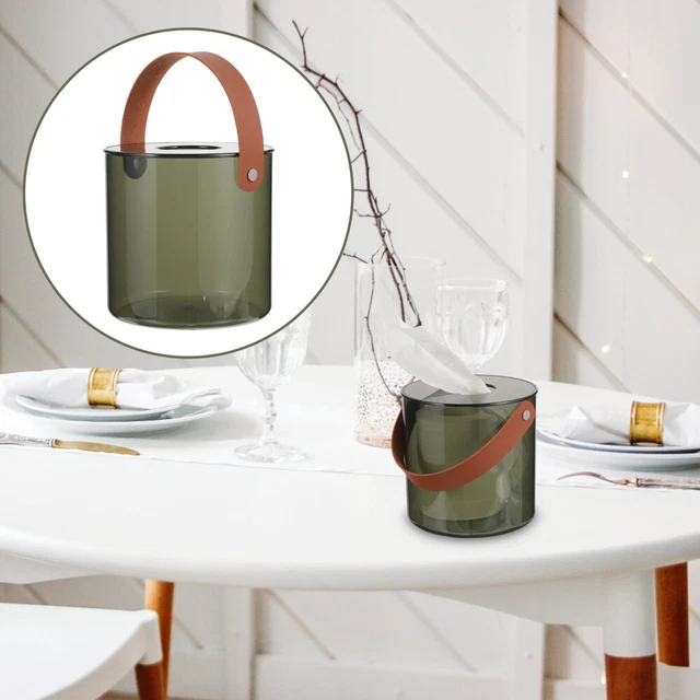 Soporte de tela para servilleta de tela para toalla de papel hogar restaurante sala de estar