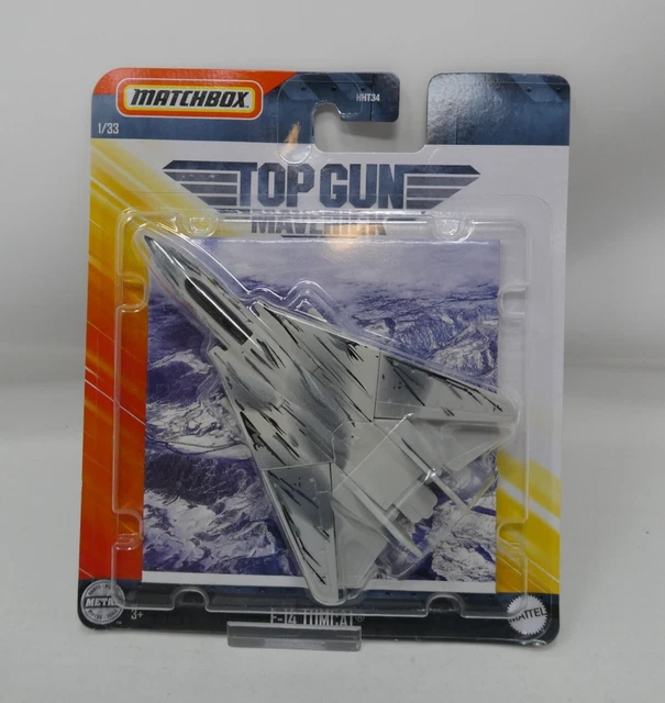 MATCHBOX SKY BUSTERS TOP GUN MAVERICK F14 TOMCAT Fighter Jet 1/33 £12.