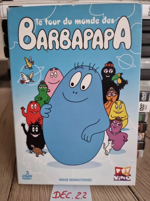 DVD - Coffret 3 dvd - LE TOUR DU MONDE DES BARBAPAPAS