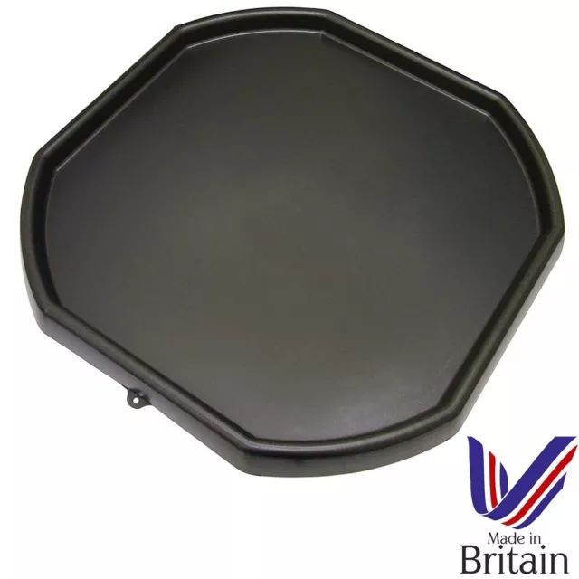 Large Black Plastic Mixing Tray Kids Play Sand Water Builders Spot for Cement