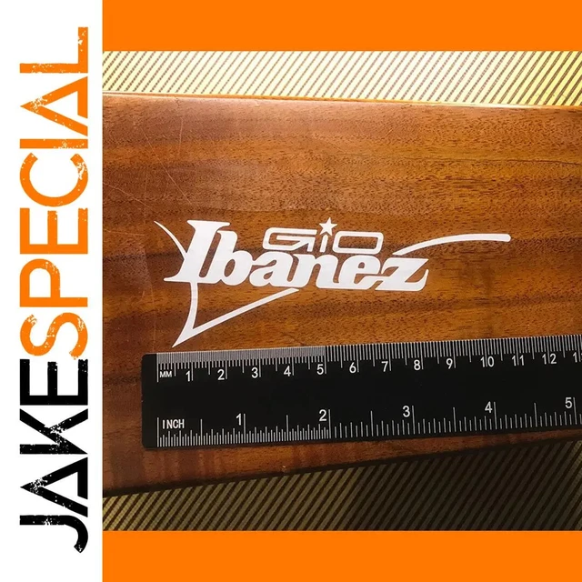 HEADSTOCK LOGO IBANEZ GIO Headstock Decal Sticker Set of 3 EUR 35,99 ...