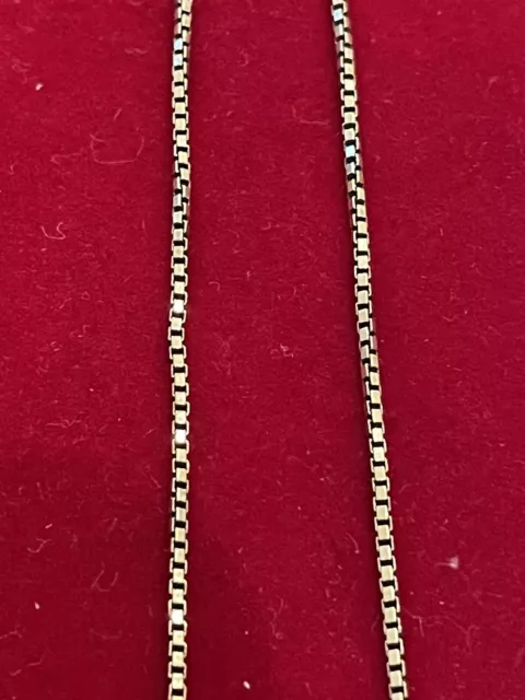 Halskette gold 585 / 14 Karat Gold, Halskette ca. 43cm, 3 Gramm. 1€ Auktion!!!