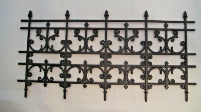 GEORGIAN VICTORIAN RAILING  fence 1/12 scale Jackson's Miniatures Dollhouse #C14