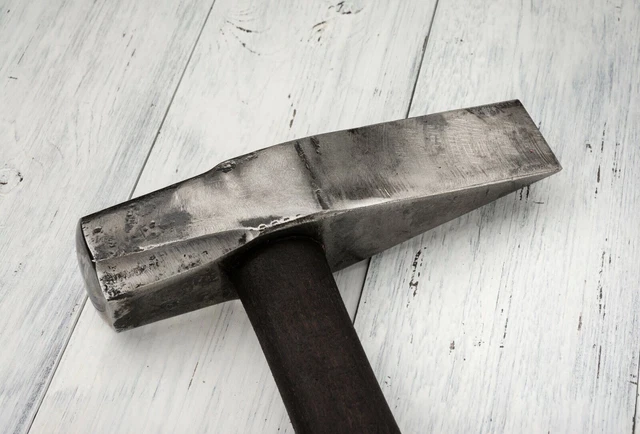Forgerons Hot Cut Hammer 2 lb Outils de forgeage Сhisel forgé à partir...