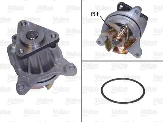 Valeo | Wasserpumpe (506694) für FORD MONDEO MK3 FOCUS C-MAX MAZDA 5 Wapu,