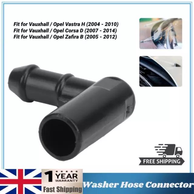 Windscreen Washer Hose Connector for Vauxhall Vastra H/Corsa D/Zafira B UK