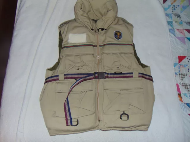 MINT AMERICA'S CUP Life Jacket Vest Adult LG Boating Fishing Pocket Gucci  Stripe $84.15 - PicClick