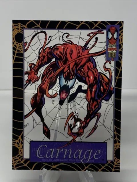 1994 Fleer Marvel Amazing Spider-Man Suspended Animation Carnage #5