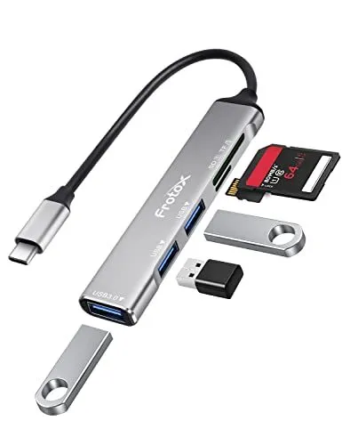 Lecteur de Carte USB 3.0 Adaptateur Cartes mémoires SD / Micro-SD, LinQ -  Gris - Français