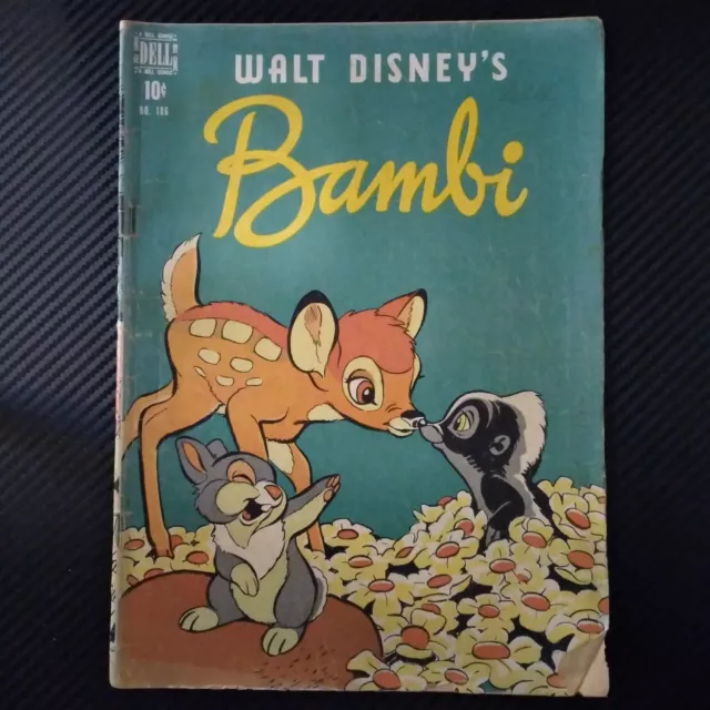 1948 Walt Disney's Bambi Dell Comic Book #186