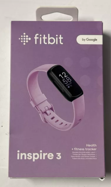 Fitbit, Inspire 3, Lilac Bliss/Negro