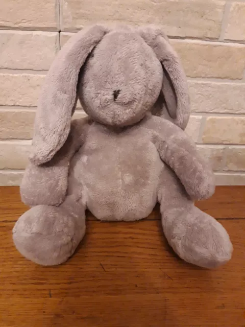 LB/🐰 Peluche doudou lapin DPAM Du Pareil Au Même gris mauve  tbe