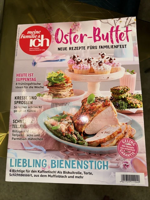MEINE FAMILIE &amp; ich 4/2024 Oster-Buffet Neue Rezepte fürs Familienfest ...