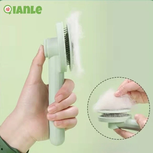 Cat Brush Pet Comb Self Cleaning Slicker Brush Remove Hair Grooming Brush Pet...