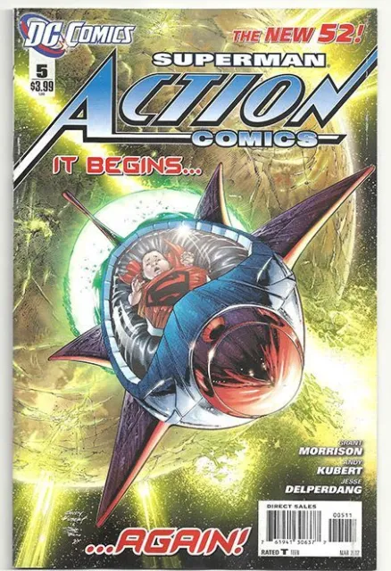 Action Comics Vol 2 #5 - Regular Cover - Very Fine/Near Mint 9.0