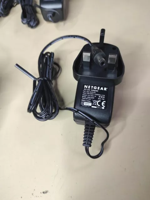 LOT de 16* NETGEAR AD810200 12V-1A Ac/dc Power Supply Adapter