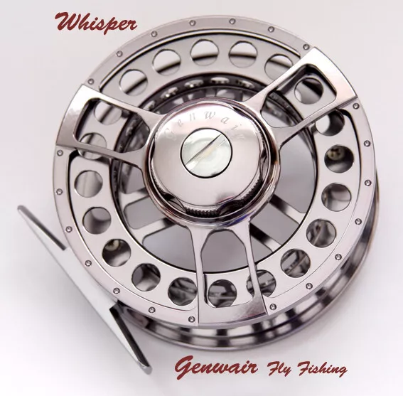 FLY REEL GENWAIR Whisper 7/9 weight Bar Stock Fly Reel £149.99 - PicClick UK