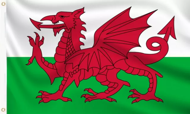 8' X 5' WALES FLAG Welsh Red Dragon Cymru Extra Large Funeral Coffin Drape  £25.00 - PicClick UK