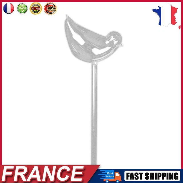 Transparent Bird Travel Flower Waterer Bulb Auto Drip Irrigation Device (A) fr