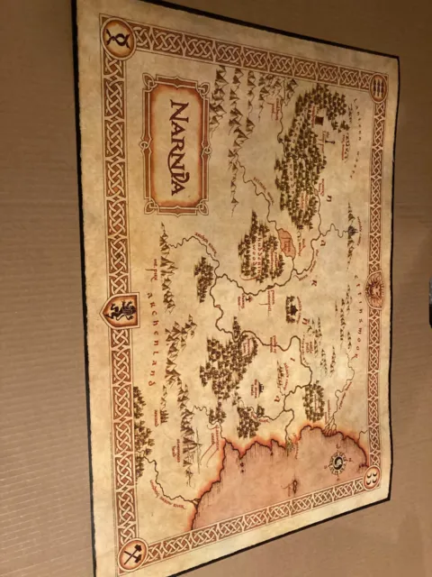 Map of Narnia Poster Double Sided