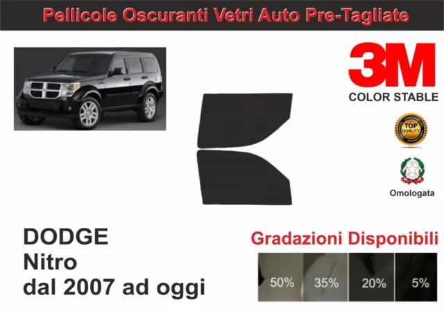 pellicola oscurante vetri pre tagliata dodge nitro dal 2007 in poi anteriore