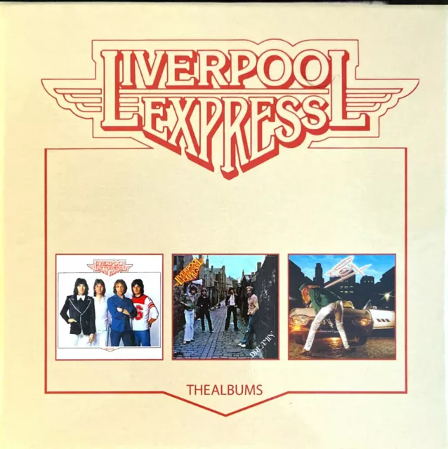 COFFRET BOX SET 3xCD ALBUM LIVERPOOL EXPRESS THE ALBUMS COLLECTOR COMME NEUF