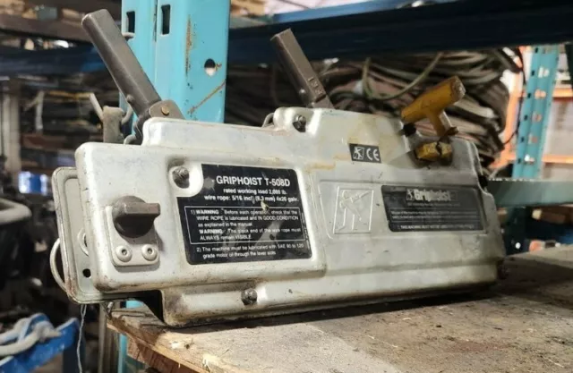 Tirfor, T-508D, GRIPHOIST, 1-Ton, Hoist, Protection Equipment, Sbwh-rtnn-bb.