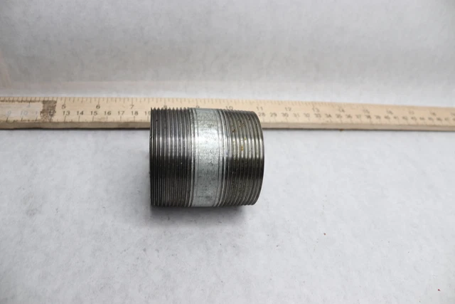 Pipe Nipple Galvanized Steel 2" x 2-1/2"