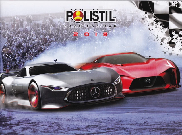 Coffret De Circuit Voiture Polistil - Vintage