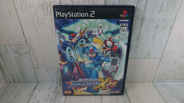 PS2 Mega Man X8 Japanese Version Rockman X Capcom USED Game - PlayStation 2