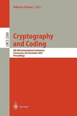 Cryptography and Coding - 9783540430261