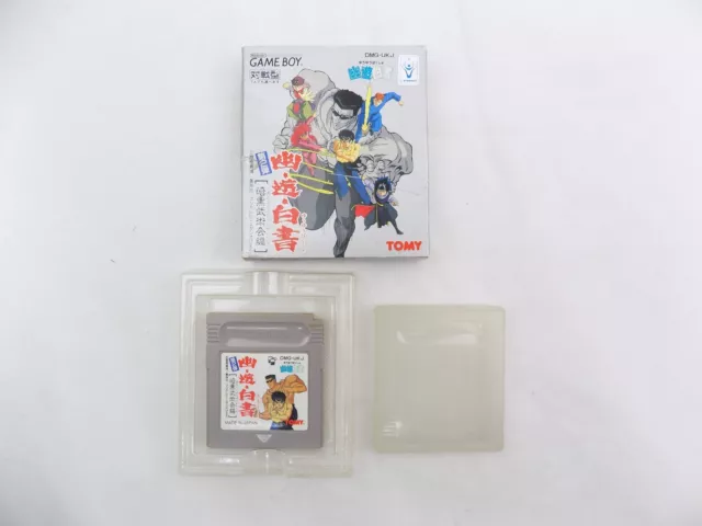Boxed Gameboy Yuu Yuu Hakusho Dai 2 Tama Ankoku Bujutsukai GB Game Boy Japan ...