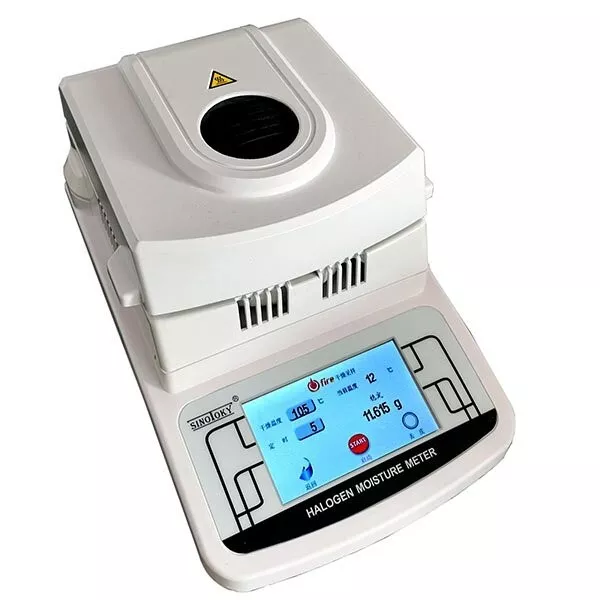 Touch Screen Halogen Moisture Meter Laboratory Grain Moisture Analyzer