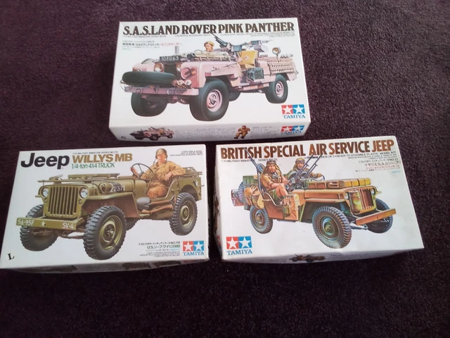 JOBLOT OF 3 x Tamiya 