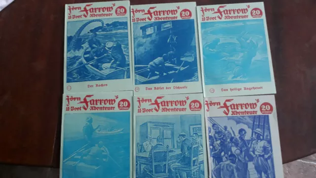 Jörn Farrow's U-Boot Abenteuer (6 alte Hefte)