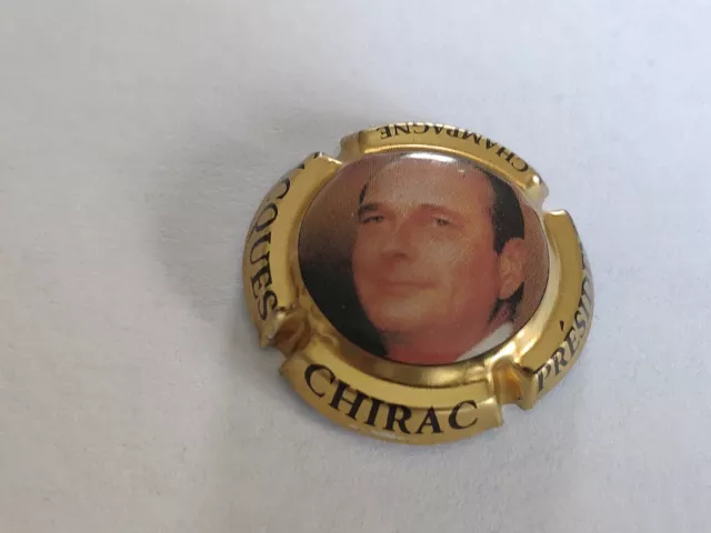 1 capsule de champagne Pierre Mignon,cuvée Chirac,N°16a .cote 15€