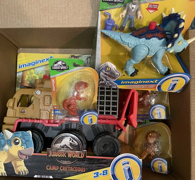 Fisher-Price Imaginext Jurassic World: Camp Kreidezeit Allosaurus – Dino-Spielfigur Für Actiongeladene Abenteuer