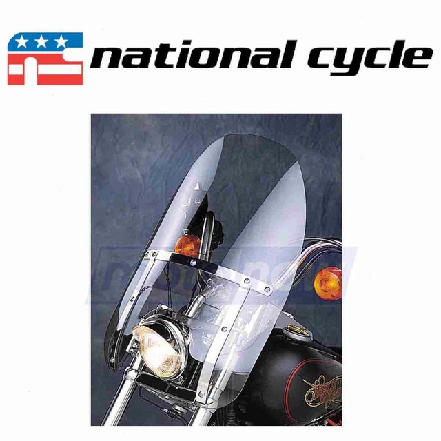 National Cycle Custom Heavy Duty Windshield for 2005 Harley Davidson FXDC rx