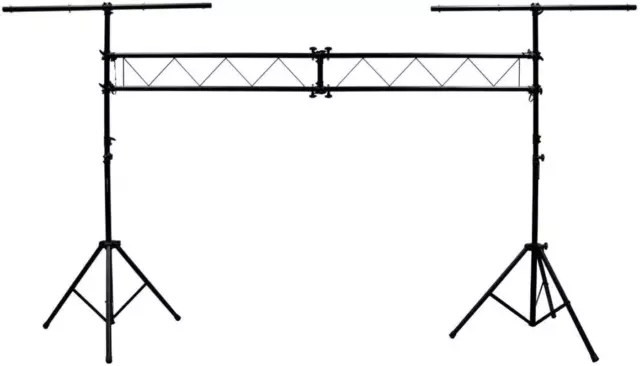 ASC Pro Audio Mobile DJ Light Stand 10 Foot Length Portable Truss Lighting Syste