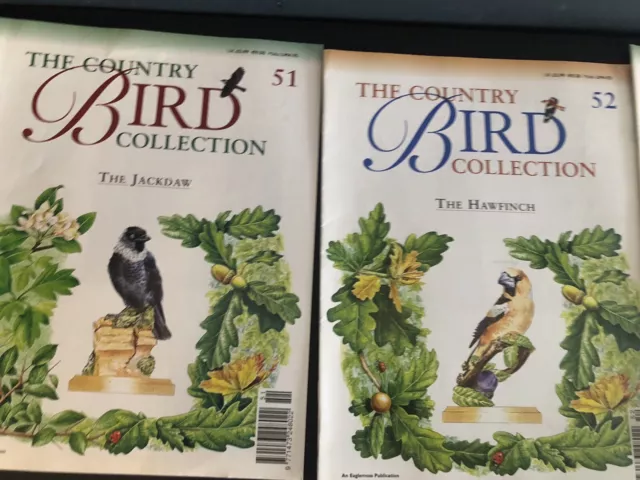 The Country Bird Collection Magazines Only- Numbers 51-70. Ref:11 2