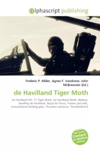 de Havilland Tiger Moth Frederic P. Miller (u. a.) Taschenbuch Englisch