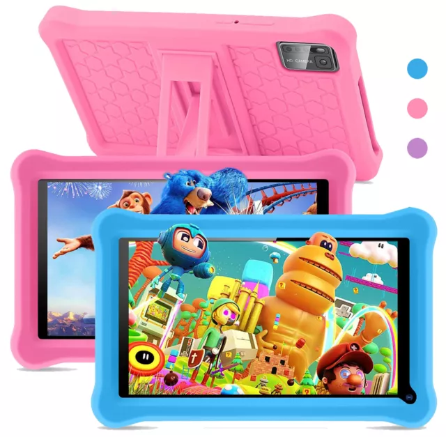 Kids Tablet PC 7 Inch Android 11 3GB RAM 32GB Storage Free Case WIFI Dual Camera