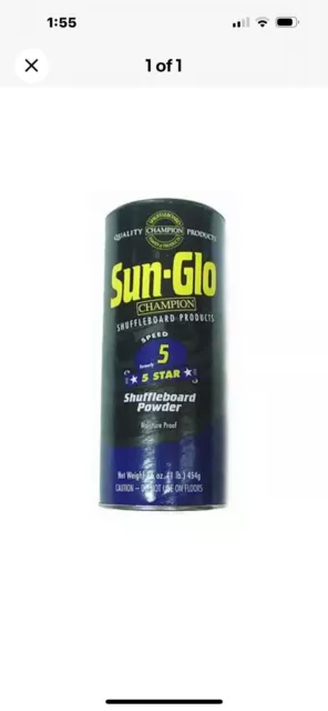 Sun Glo Speed 5 Shuffle Board Wax Powder