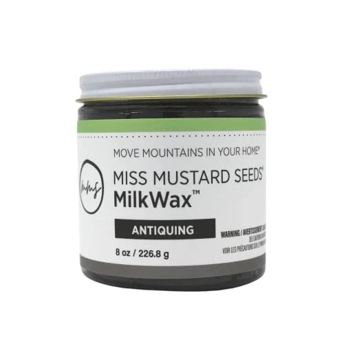 Miss Mustard Seed's MilkWax - Wax for Furniture Wood Cabinets and Walls Premi...