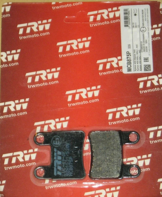 Pastiglie Freno per Kymco Grumbler 450 I 4X4 Fuoristrada Anno Fab.