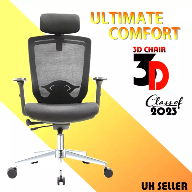 Home Office High Back Mesh Office Chair Ergonomic Desk Chair with Lumbar Support