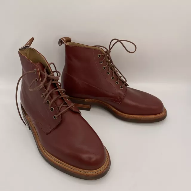RM Williams Boots AU 6 G WF EU 39 Mens Rickaby Warwick Yearling Leather Lace Up