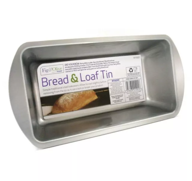 Large Non Stick Loaf Tin Baking Bread Toast Cake Oven Tray Steel Kitchen Food UK