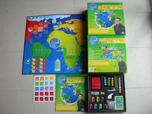 Jeu de société E=M6 LE JEU Apprendre en s'amusant Tous pour la Terre - M6 - 2009