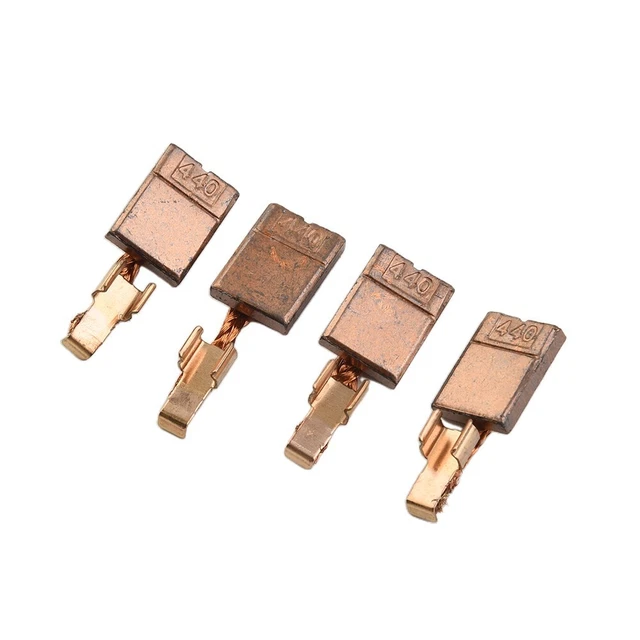 4pcs Carbonio Spazzola for Serie CB-440 BHP458 18V BDF452 BHP454 Metallo